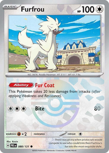 Furfrou (Poke Ball Pattern)