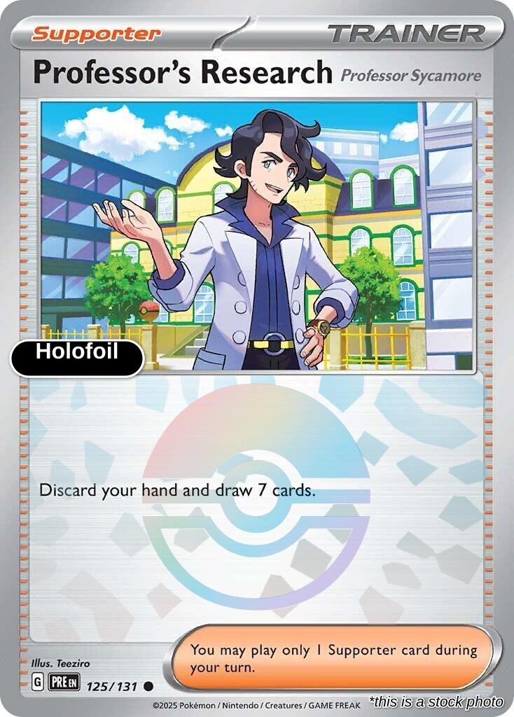 Professor's Research [Professor Sycamore] (Poke Ball Pattern)