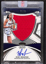 Kiki Iriafen 2025 WNBA Rookie Silhouettes /99 Mystery Redemption #RS-KI