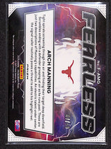 Arch Manning 2025 Panini Prizm Draft Picks Fearless Red Flash #F-AMG #/49