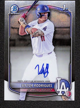 Victor Rodrigues 2025 Bowman Chrome Prospect Autographs #CPA-VR