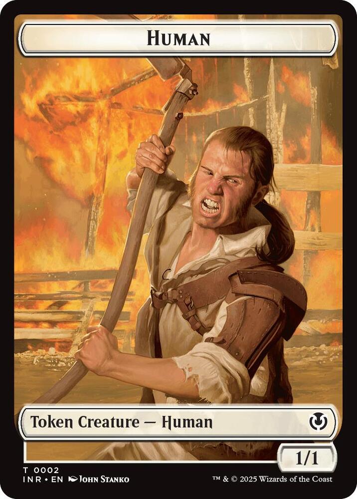 Spirit // Human (0002) Double-Sided Token (Back)