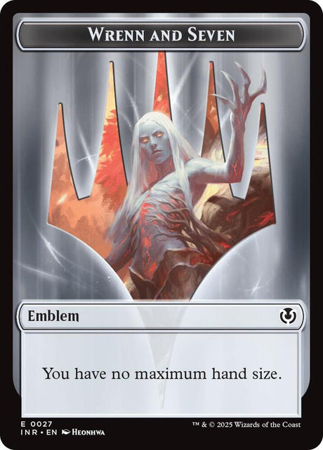 Treefolk // Emblem - Wrenn and Seven Double-Sided Token (Back)