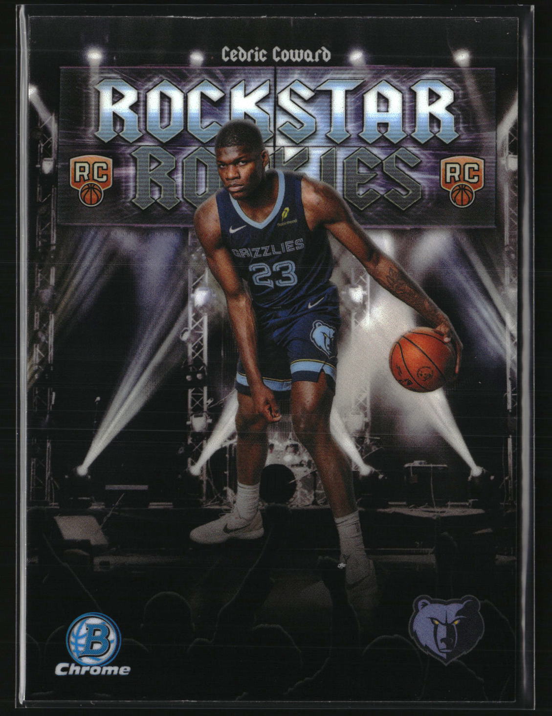 Cedric Coward 2025-26 Bowman Rockstar Rookies #RR-11