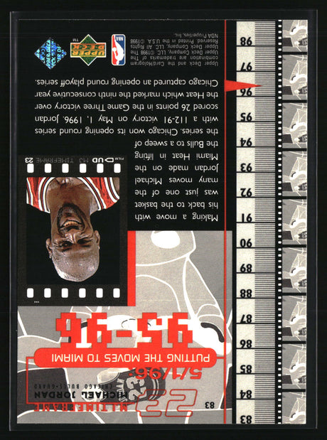 Michael Jordan 1998 Upper Deck Michael Jordan Living Legend #83