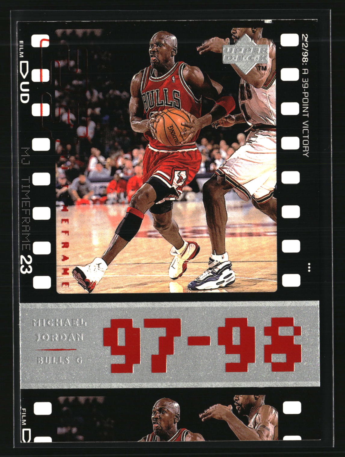 Michael Jordan 1998 Upper Deck Michael Jordan Living Legend #114
