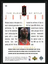 Michael Jordan 1998 Upper Deck Michael Jordan Living Legend #126