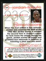Michael Jordan 1997-98 Upper Deck Michael Jordan Tribute #MJ60