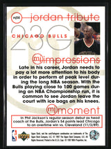 Michael Jordan 1997-98 Upper Deck Michael Jordan Tribute #MJ56