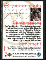 Michael Jordan 1997-98 Upper Deck Michael Jordan Tribute #MJ58