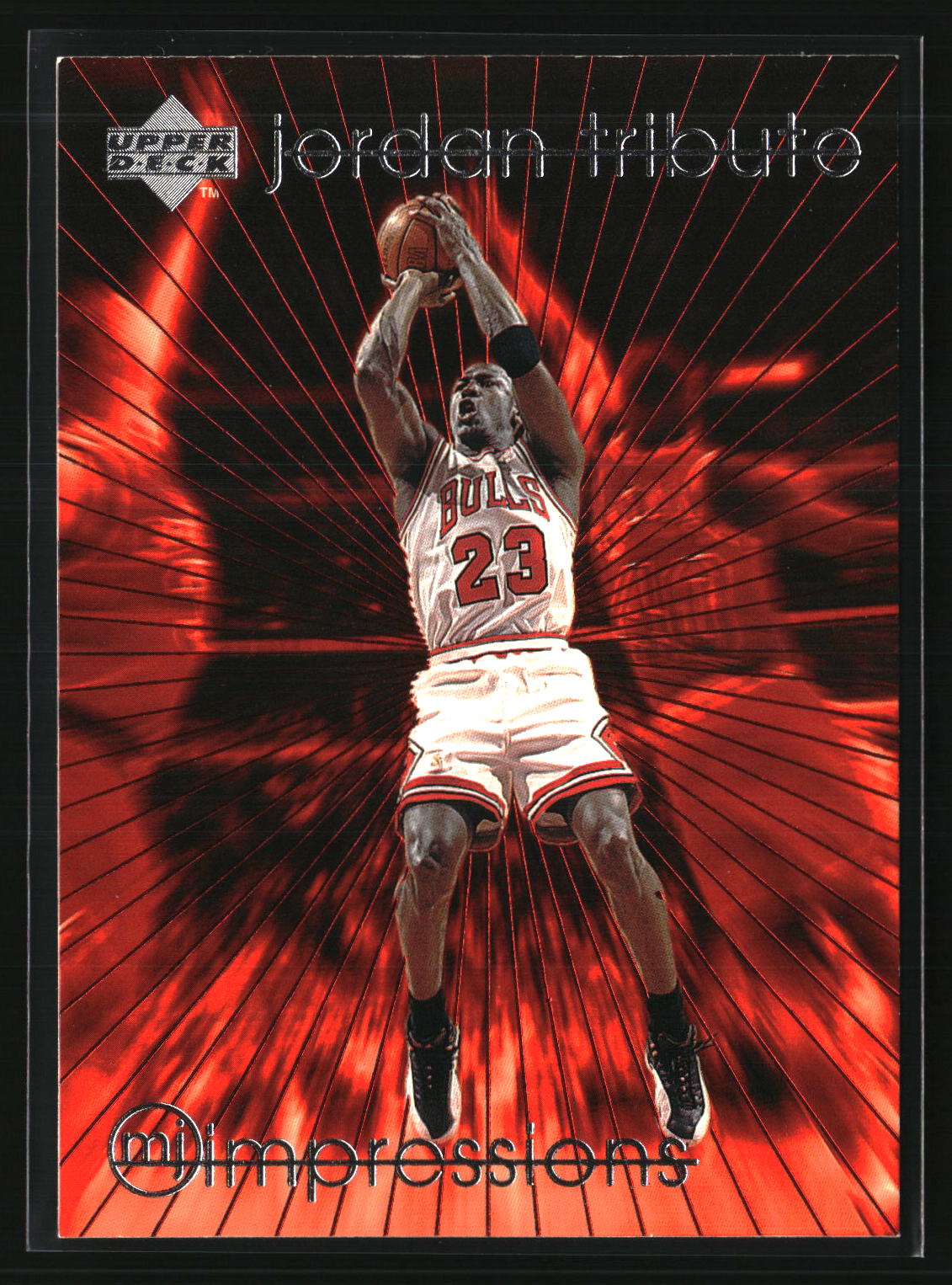 Michael Jordan 1997-98 Upper Deck Michael Jordan Tribute #MJ58
