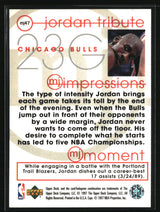 Michael Jordan 1997-98 Upper Deck Michael Jordan Tribute #MJ47