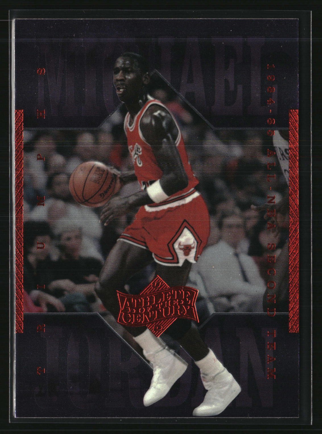 Michael Jordan 1999 Upper Deck Michael Jordan Athlete of the Century #21