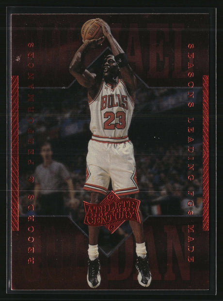 Michael Jordan 1999 Upper Deck Michael Jordan Athlete of the Century #74