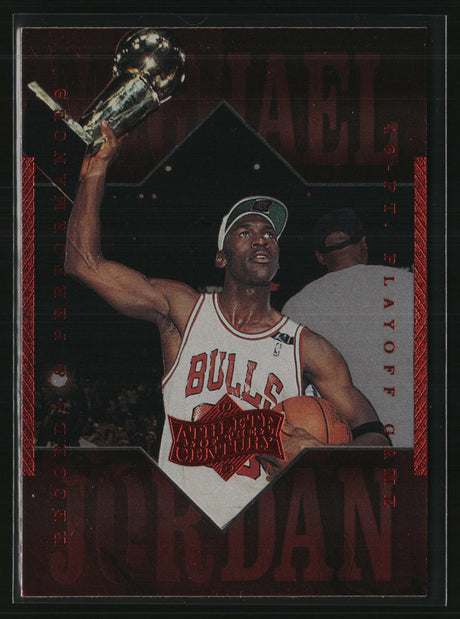 Michael Jordan 1999 Upper Deck Michael Jordan Athlete of the Century #44