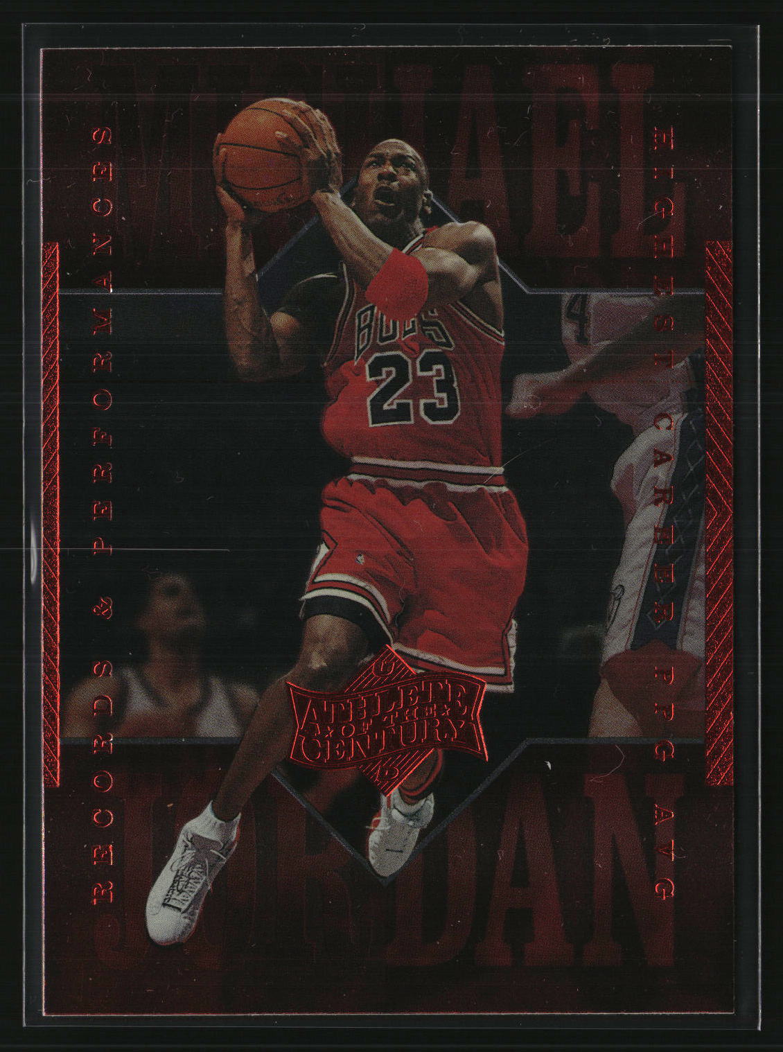 Michael Jordan 1999 Upper Deck Michael Jordan Athlete of the Century #29