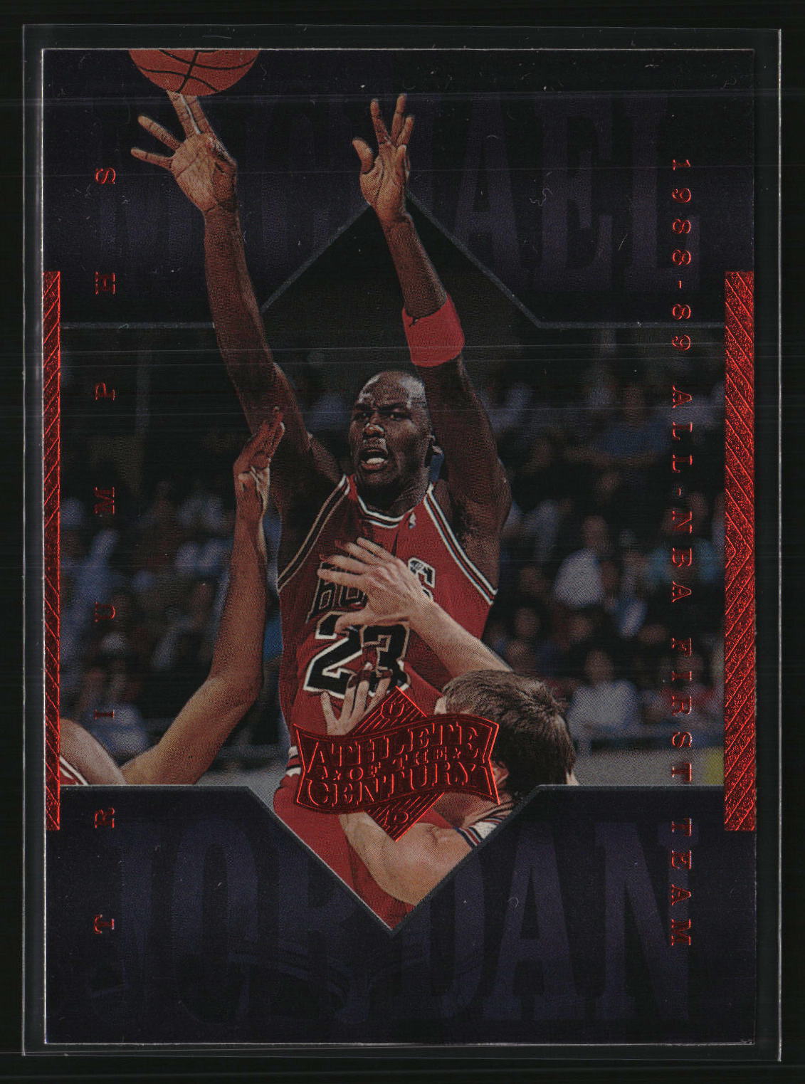 Michael Jordan 1999 Upper Deck Michael Jordan Athlete of the Century #75