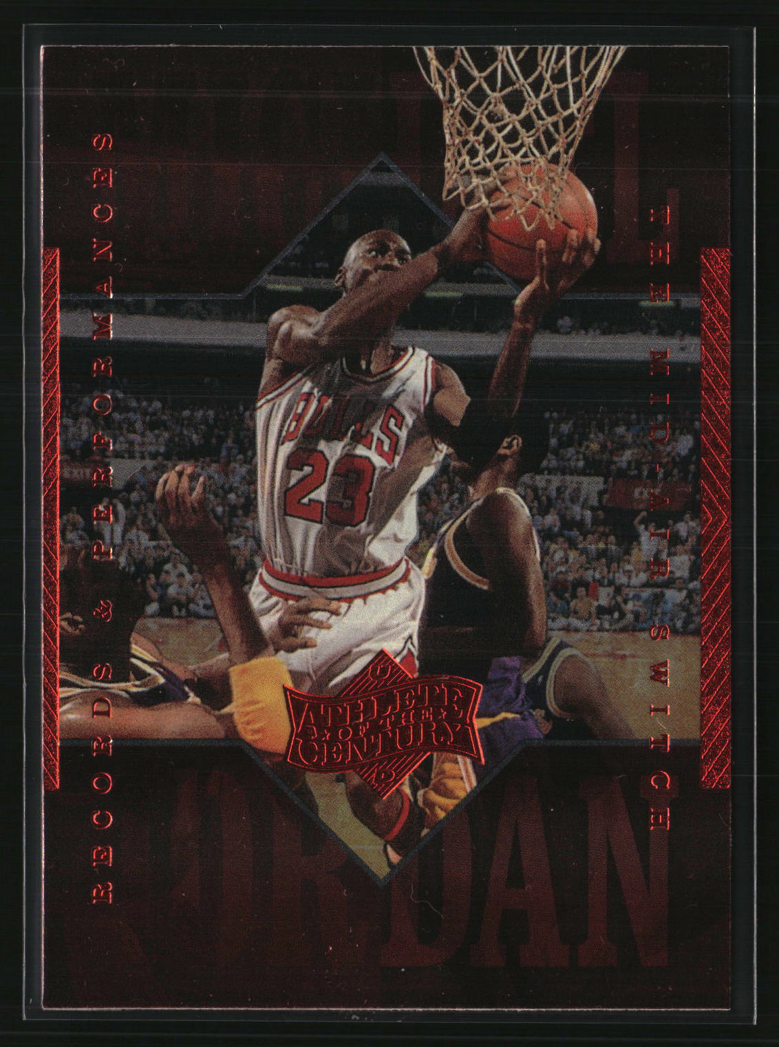 Michael Jordan 1999 Upper Deck Michael Jordan Athlete of the Century #32