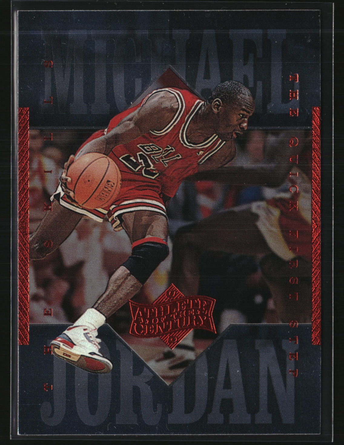 Michael Jordan 1999 Upper Deck Michael Jordan Athlete of the Century #37