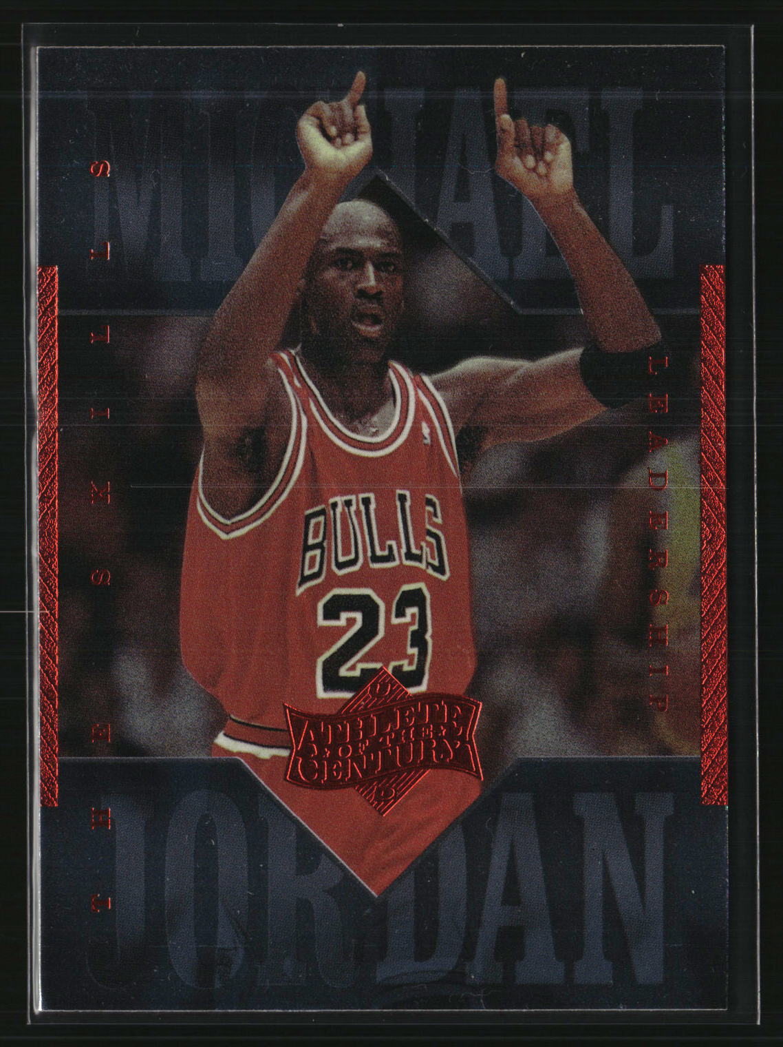 Michael Jordan 1999 Upper Deck Michael Jordan Athlete of the Century #52