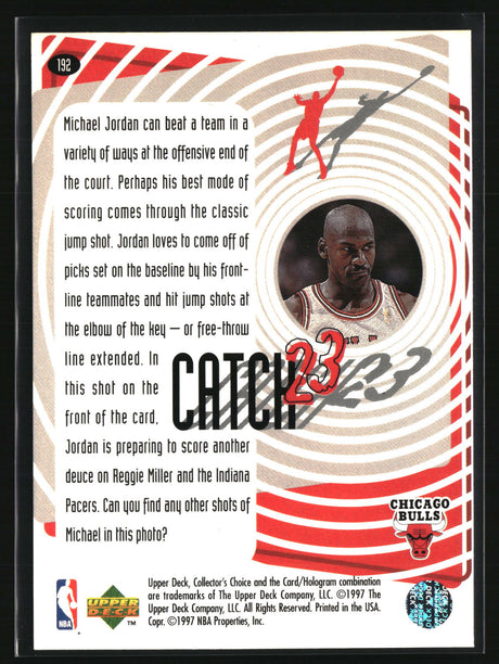 Michael Jordan 1997-98 Collector's Choice #192