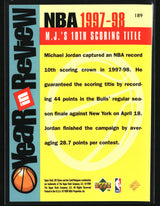 Michael Jordan 1998-99 UD Choice #189