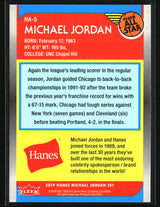 Michael Jordan 2018-19 Fleer Hanes 30th Anniversary All-Star #HA-5