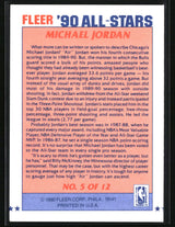 Michael Jordan 1990-91 Fleer All-Stars #5