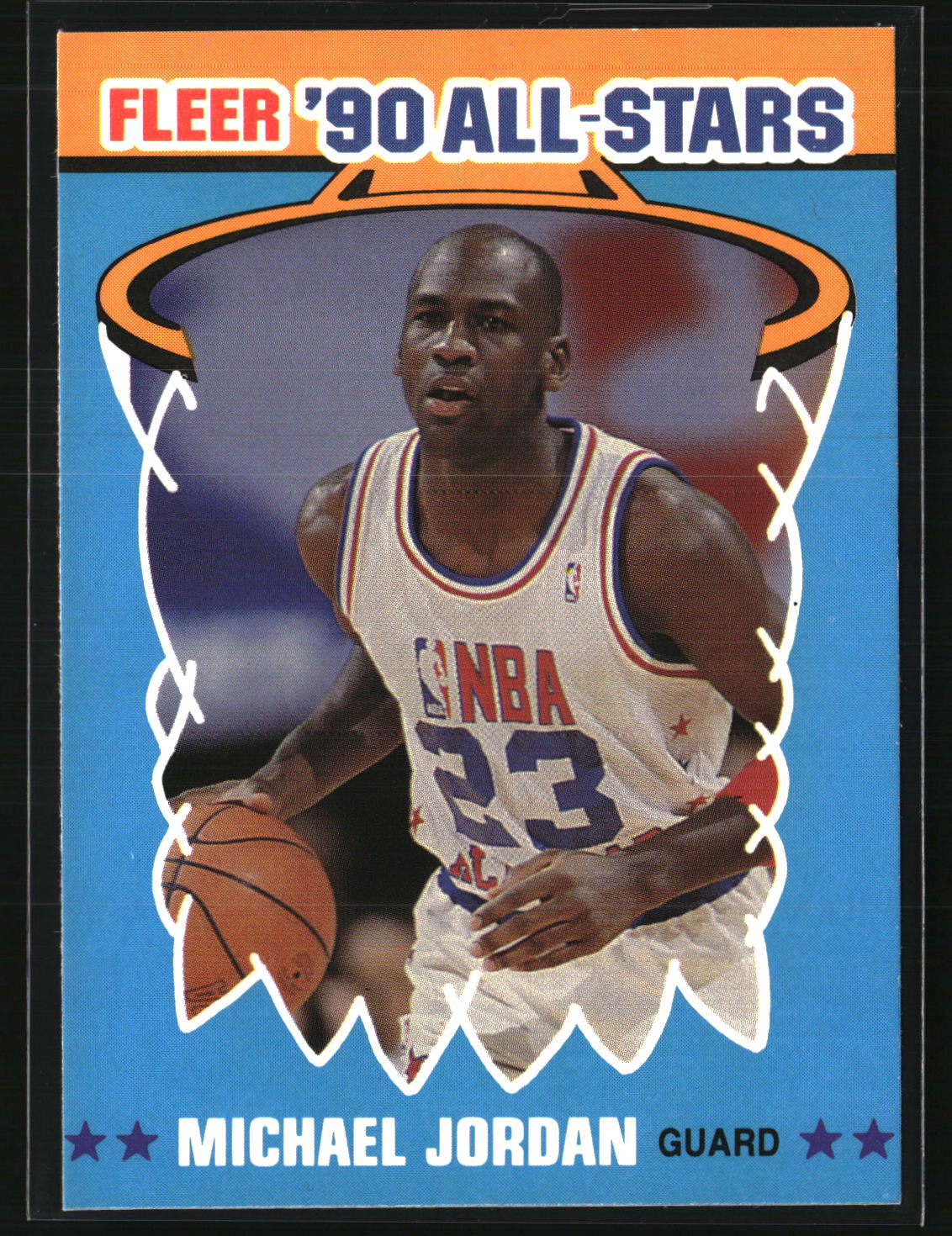 Michael Jordan 1990-91 Fleer All-Stars #5