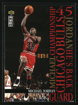 Michael Jordan 1995-96 Collector's Choice Jordan He's Back #M3