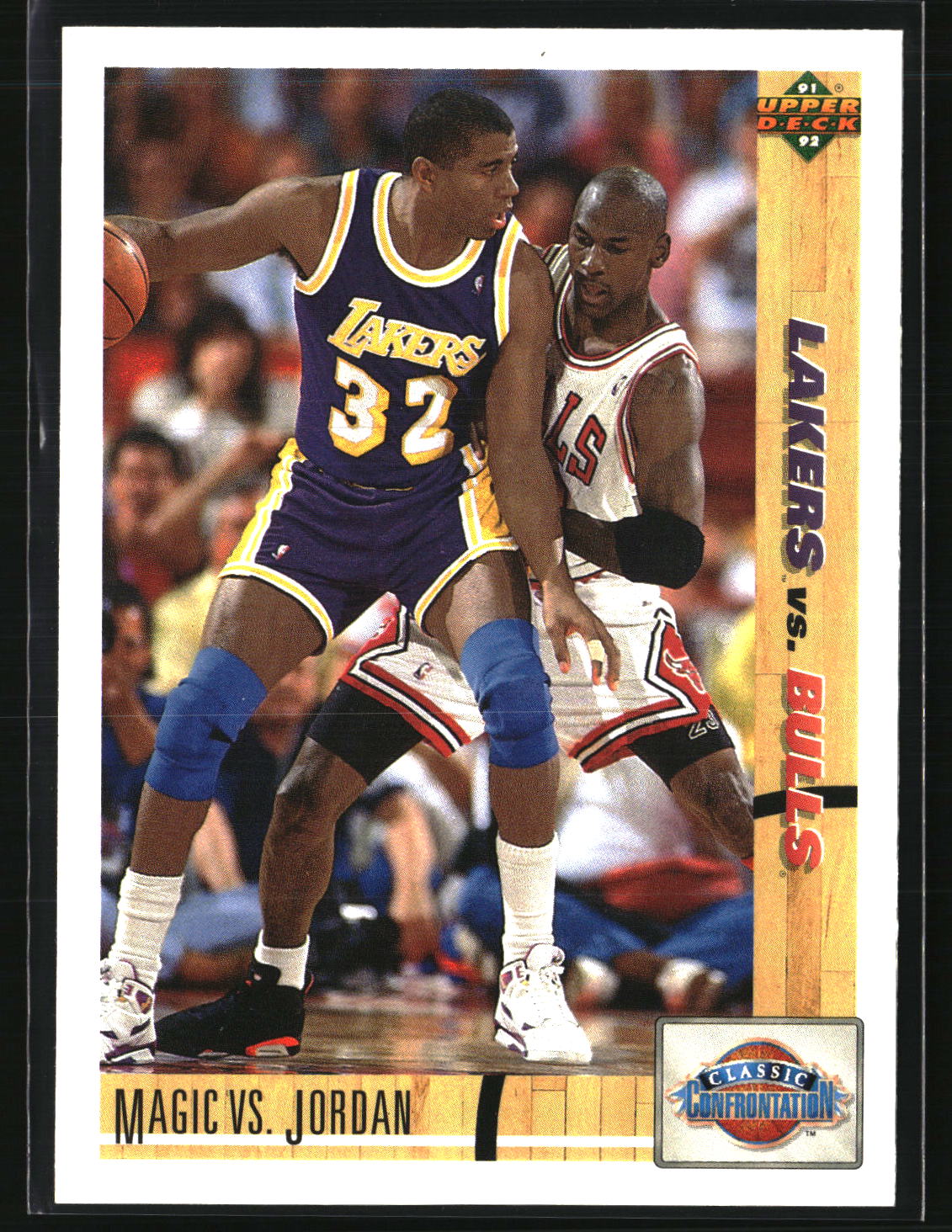 Magic vs. Jordan 1991-92 Upper Deck #34