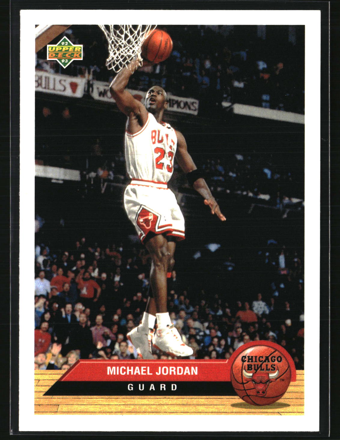 Michael Jordan 1992-93 Upper Deck McDonald's #P5