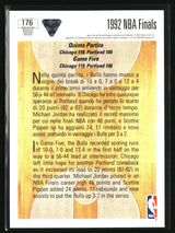 Chicago vs. Portland 1991-92 Upper Deck Italian #176a