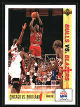 Chicago vs. Portland 1991-92 Upper Deck Italian #176a