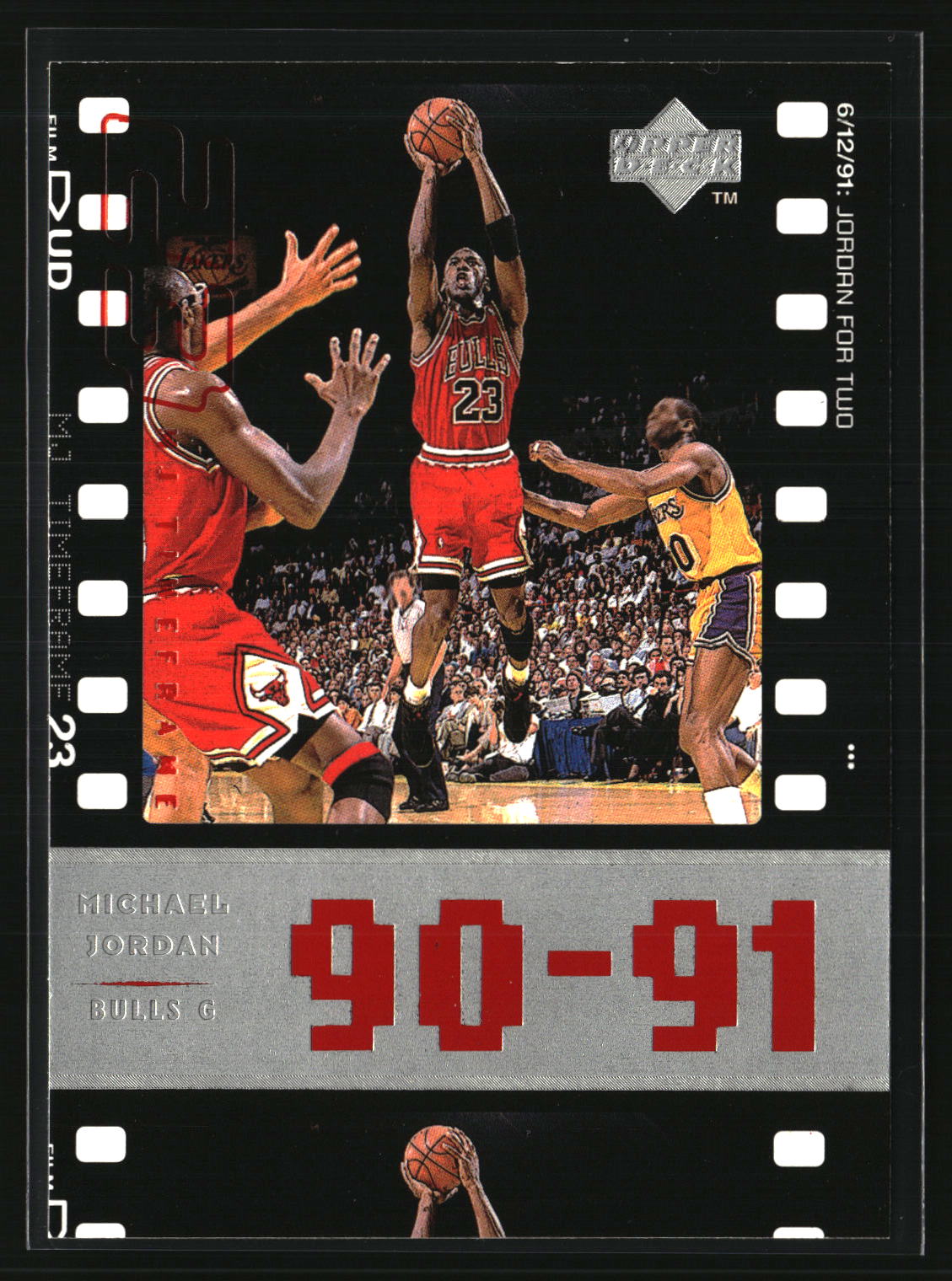 Michael Jordan 1998 Upper Deck Michael Jordan Living Legend #47