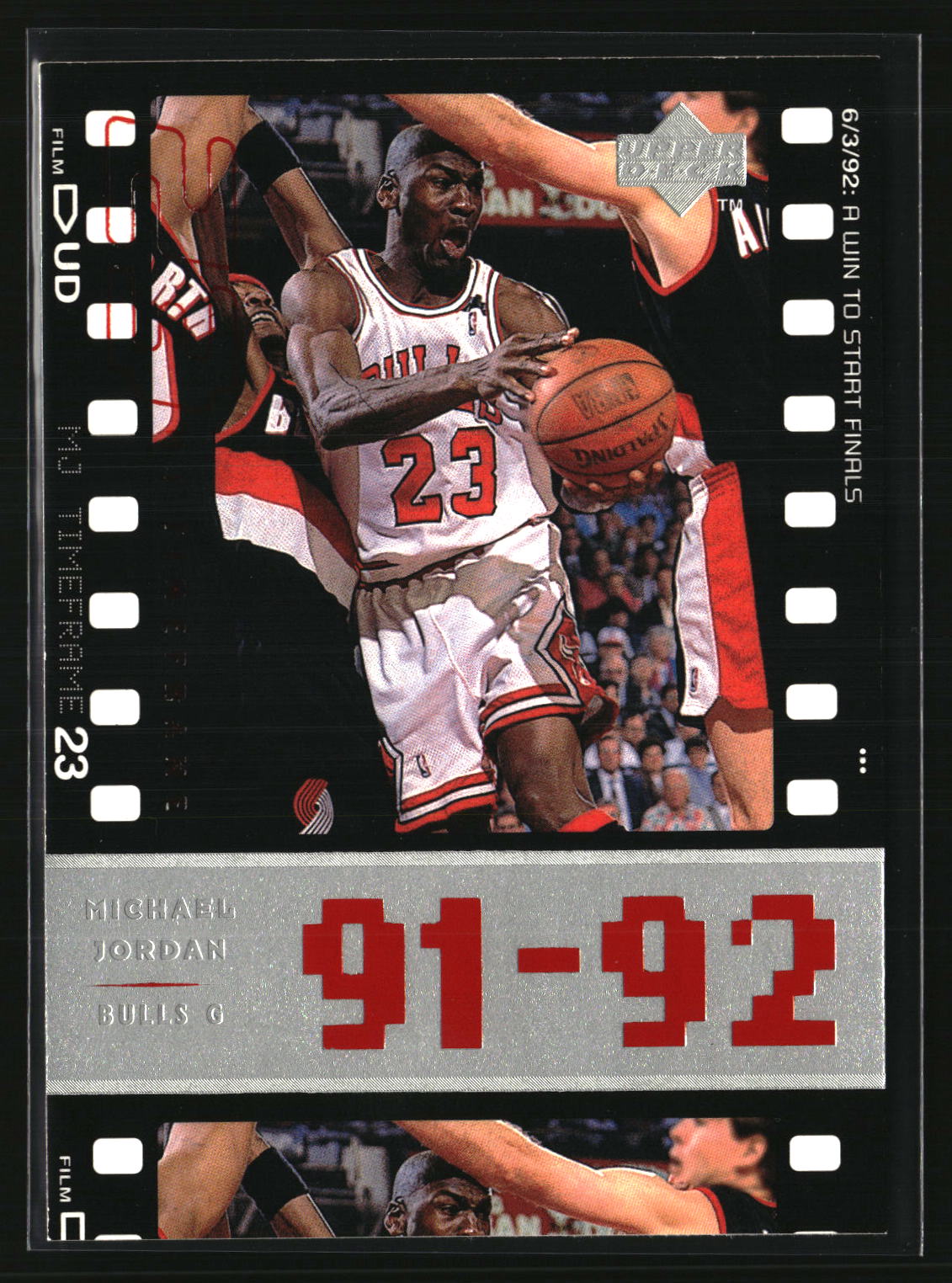 Michael Jordan 1998 Upper Deck Michael Jordan Living Legend #59