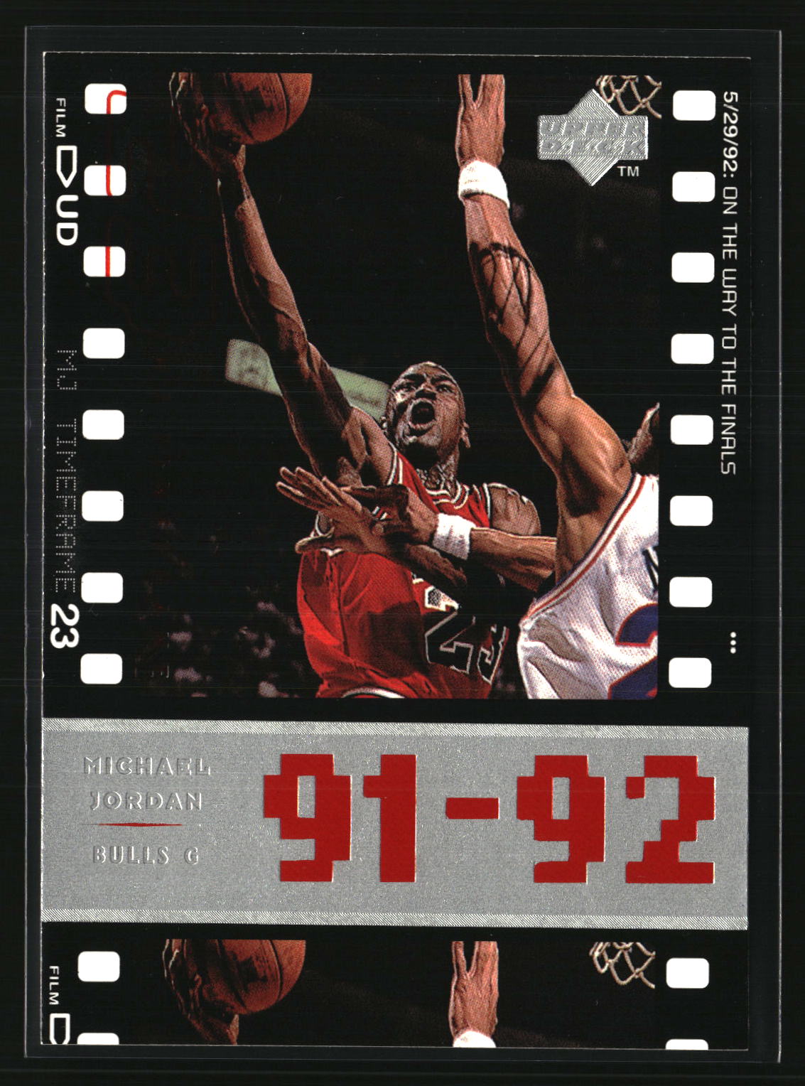 Michael Jordan 1998 Upper Deck Michael Jordan Living Legend #56