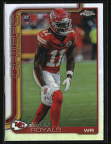 Jalen Royals 2025 Topps Chrome Refractor #337
