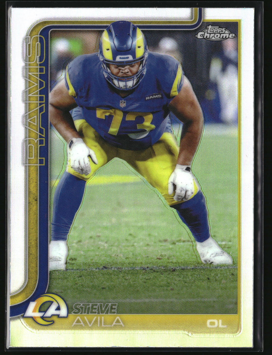 Steve Avila 2025 Topps Chrome Refractor #170