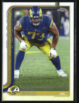 Steve Avila 2025 Topps Chrome Refractor #170