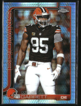 Myles Garrett 2025 Topps Chrome Prism Refractor #70