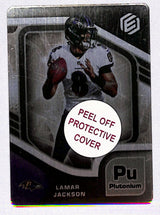 Lamar Jackson 2021 Panini Elements Metal Plutonium #2 #/94