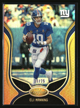 Eli Manning 2019 Panini Certified Mirror Gold #54 #/25