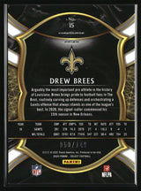 Drew Brees 2020 Panini Select Maroon Prizm #15 #/149