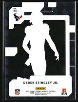 Derek Stingley Jr. 2022 Clearly Donruss Rated Rookie Holo RR Logo #94