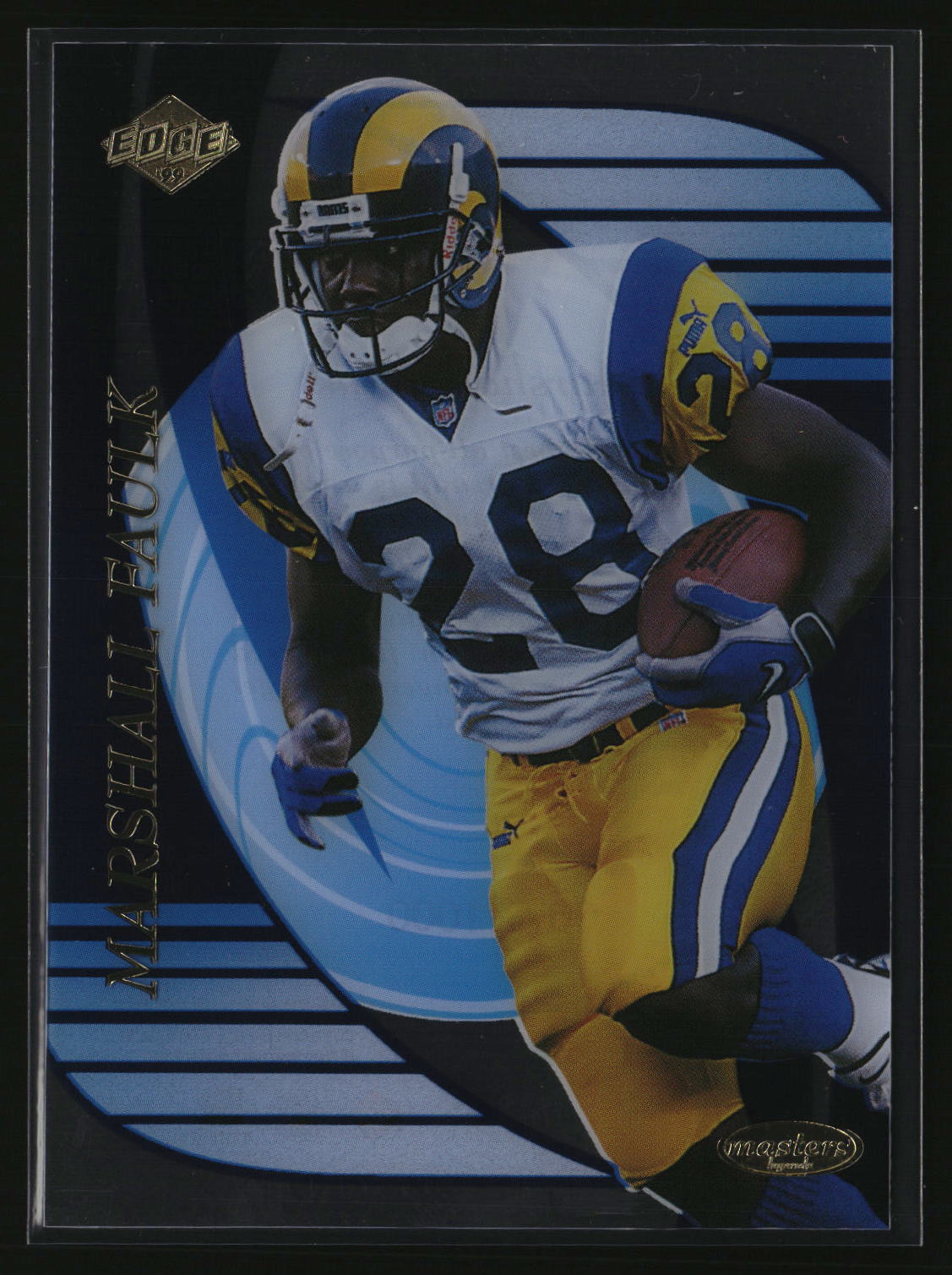Marshall Faulk 1999 Collector's Edge Masters Legends #ML16 #/1000