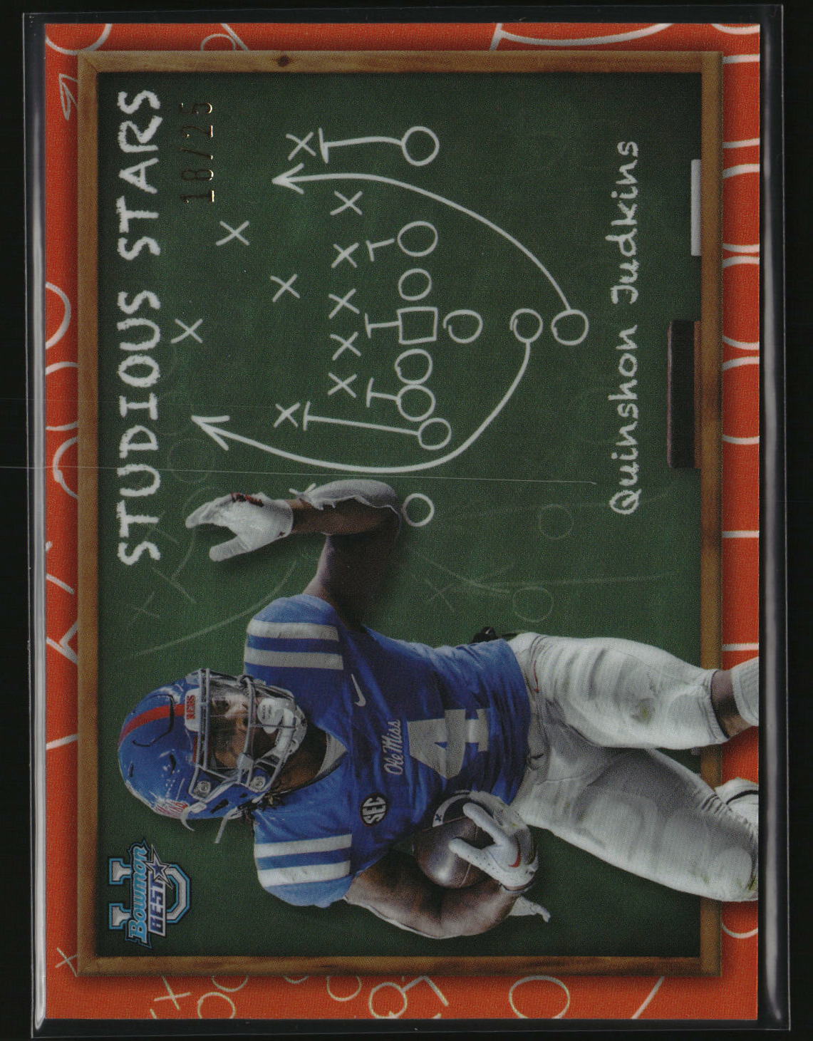 Quinshon Judkins 2023 Bowman University Best Studious Stars Orange #SS-7 #/25