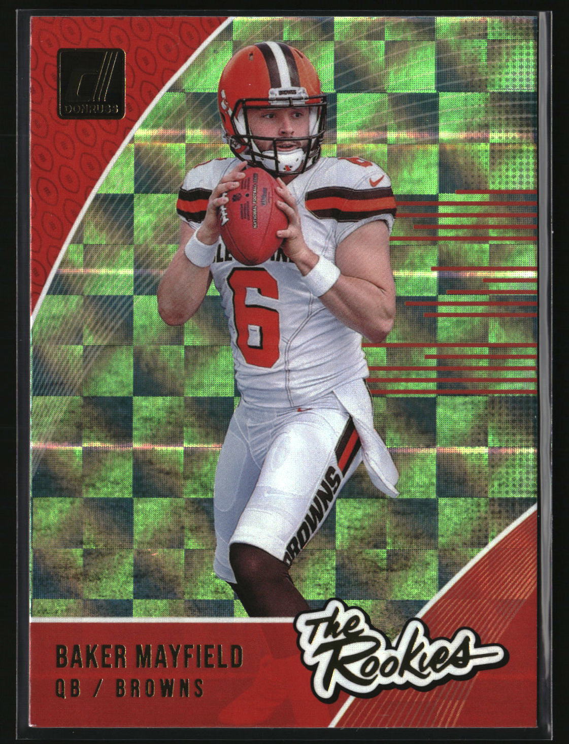 Baker Mayfield 2018 Donruss The Rookies #R-3