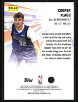 Cooper Flagg 2025-26 Topps Power Players #PP-16