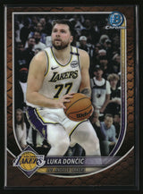 Luka Dončić 2025-26 Bowman Chrome Reptilian Refractors #BCV-123